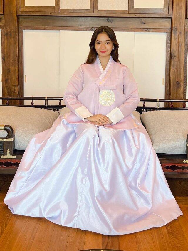 Anushka Sen Korean Pics in Korean Outfit 2022